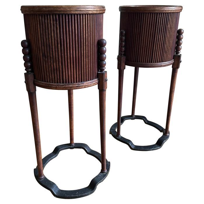 6 PCS Japanese Style Ceramic Succulent Cactus Flower Plant Pots with 2 PCS Treetop Shaped Bamboo ... 6 PCS Japanese Style Ceramic Succulent Cactus Flower Plant Pots with 2 PCS Treetop Shaped Bamboo ...